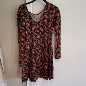 Floral Skater Dress Size L